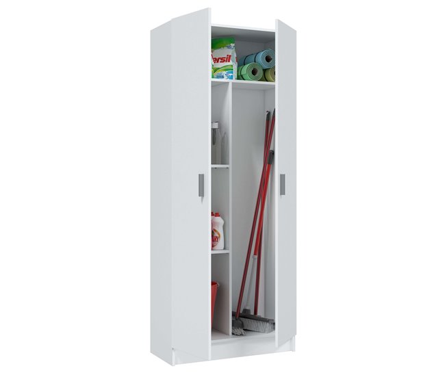Armários de cozinha auxiliares multiusos Idara Pack Branco