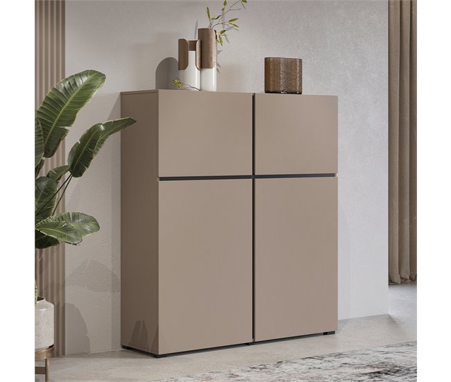 Aparador de 4 portas Lilia 119 Branco