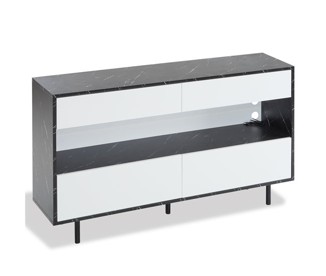 Aparadores Branco/ Preto