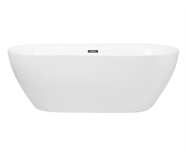 Beliani Banheira autónoma CARRERA 75x150 Branco