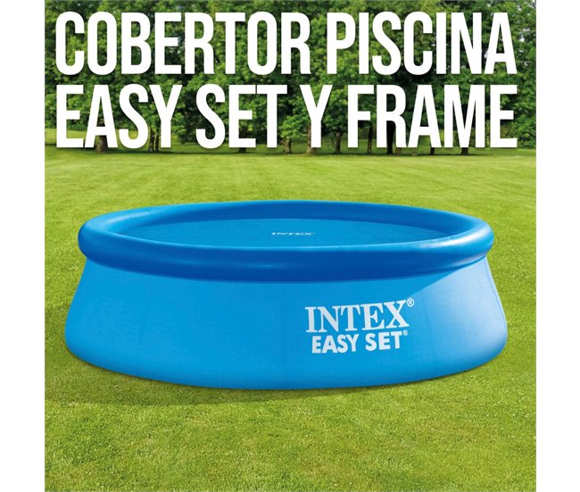 Cobertura solar INTEX piscinas Easy Set/Metal Frame Azul