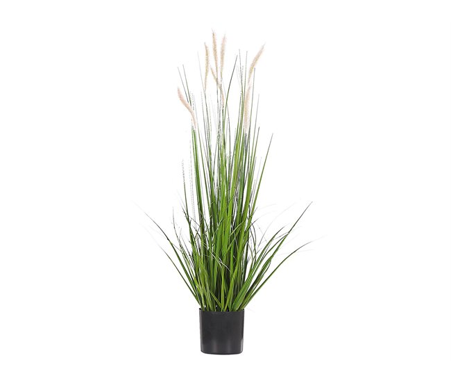 Beliani Planta artificial REED PLANT Verde