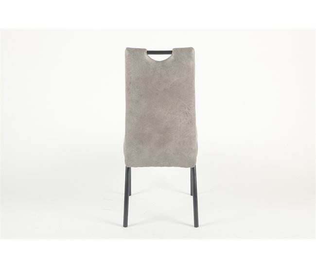 Conjunto de 4 cadeiras BEATE Cinza Claro