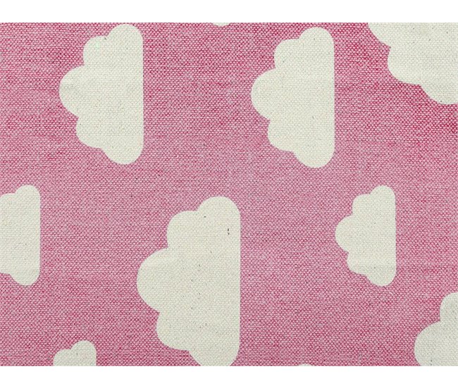 Beliani Alfombra para niños GWALIJAR 60x90 Rosa