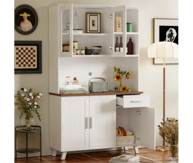 Aparador, sala de estar, sala de jantar Branco