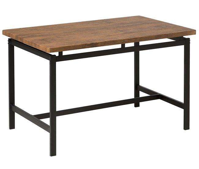 Beliani Conjunto de comedor ARLINGTON Preto