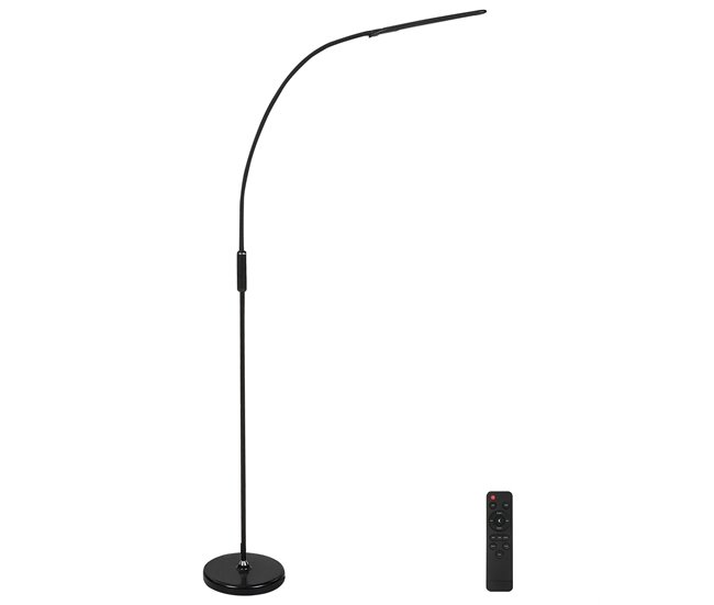 Beliani Candeeiro de pé YANTIC Preto