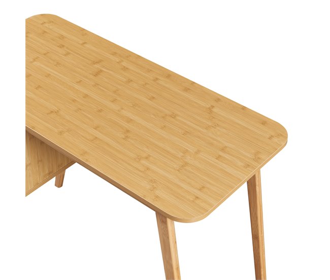 Secretária Tysvær com compartimento Azul