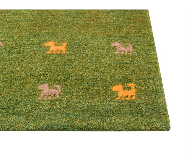 Beliani Pelos curtos YULAFI 160x230 Verde