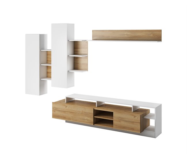 ARMÁRIO PAREDE ALVA 260 Branco
