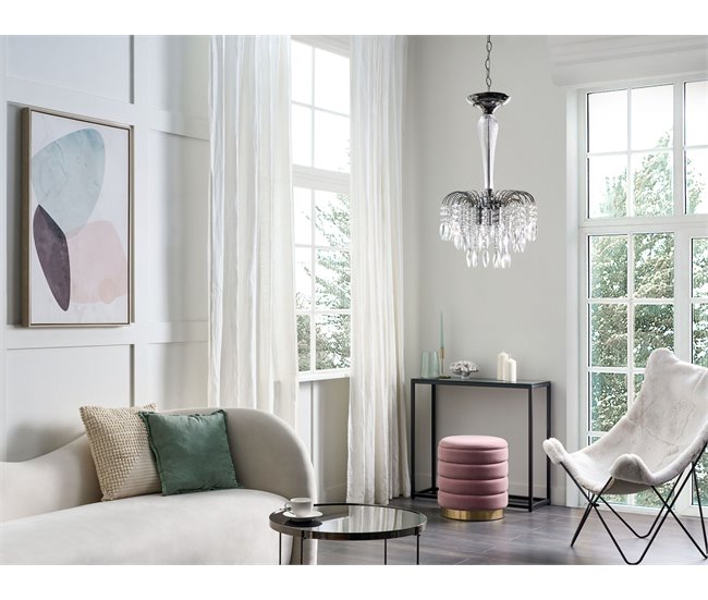 Beliani Lustre ORARA Cinza