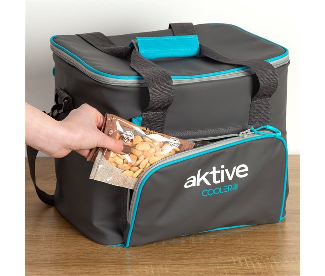 Aktive Bolsa térmica de alto desempenho de 20 litros Cinza Azul