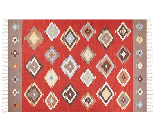 Beliani Kilim LORUT 200x300 Multicor