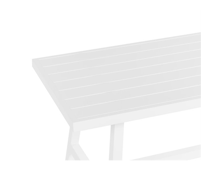Beliani Mesa de refeição FRATTE Branco