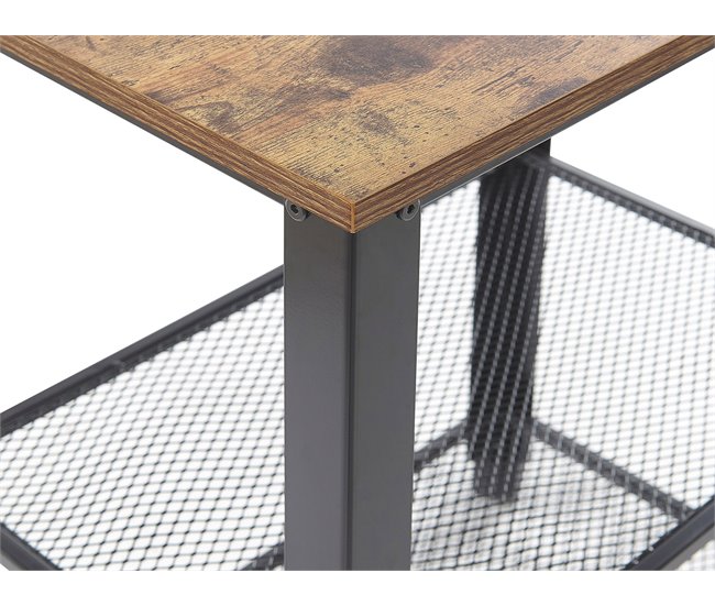 Beliani Carrito de cocina BOLZANO Preto