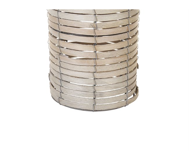 Beliani Candelabro ROVARE Castanho