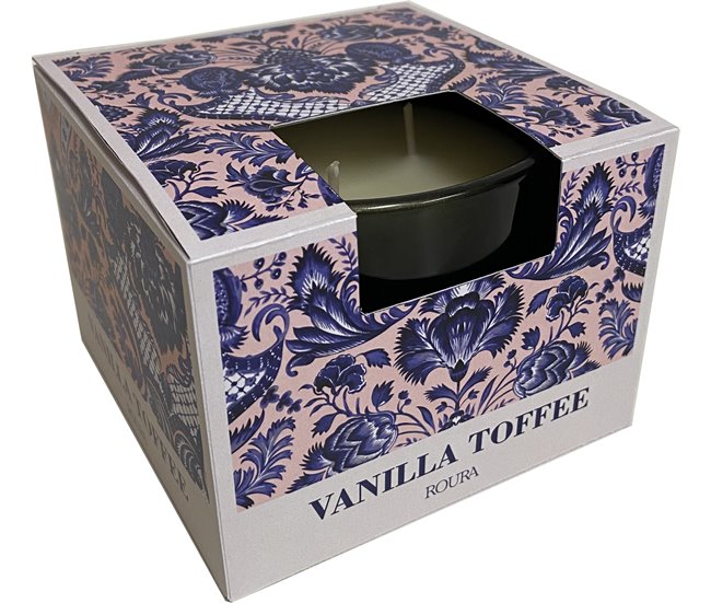 Vela perfumada JAIPUR 11x8cm Cinza