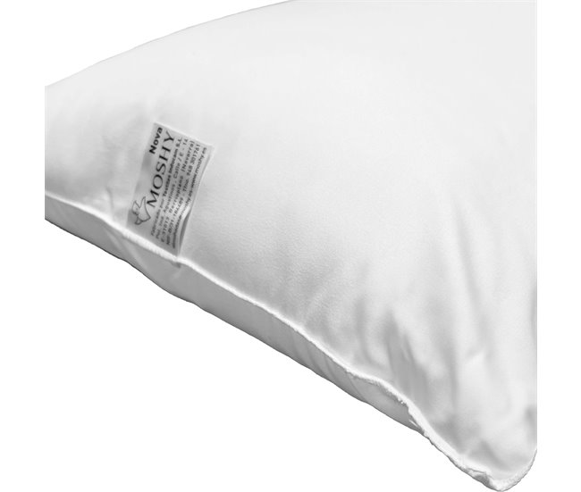 Almofada Nova Moshy 100% Fibra de Poliéster 90x35 Branco