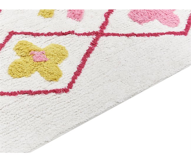 Beliani Pelos curtos CAVUS 160x230 Branco
