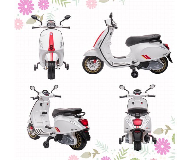 Motas elétricas PP, Metal AIYAPLAY Branco