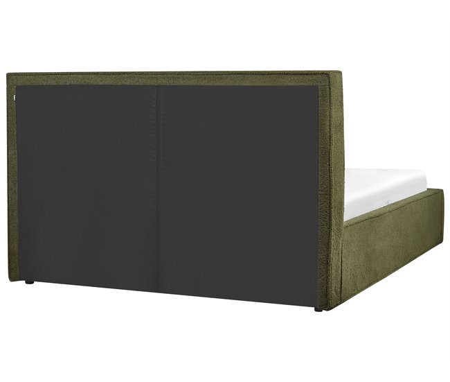 Beliani Cama baú Bouclé MOISSAC 177x224 Bege