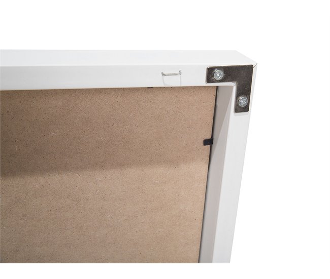 Beliani Espelho de pé TORCY 40x3 Branco