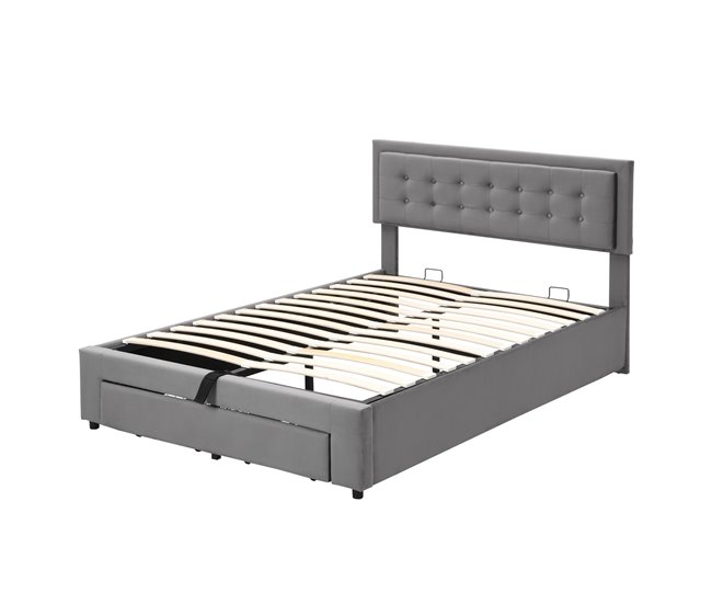 Cama com arrumação 200x140