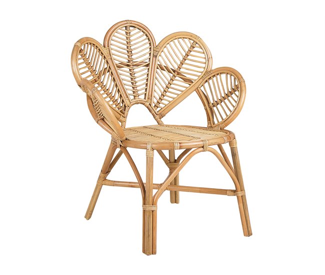 Cadeira pavão FLORENTINE II Rattan Natural Natural