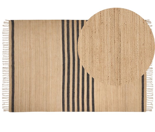 Beliani Entrelaçado ERICEK 200x300 Bege
