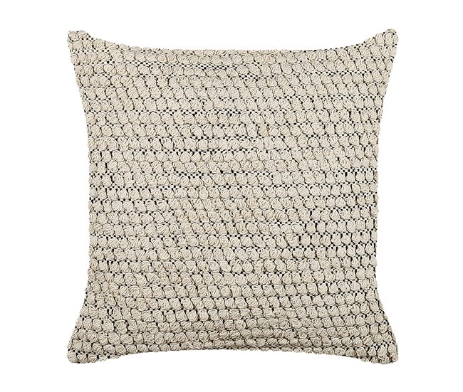 Beliani Almofada decorativa HOWEA Bege