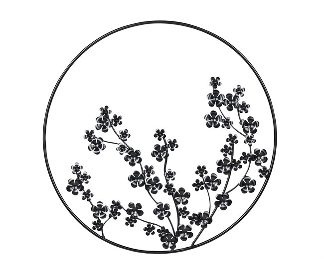 Beliani Decoração de parede STRONTIUM Preto