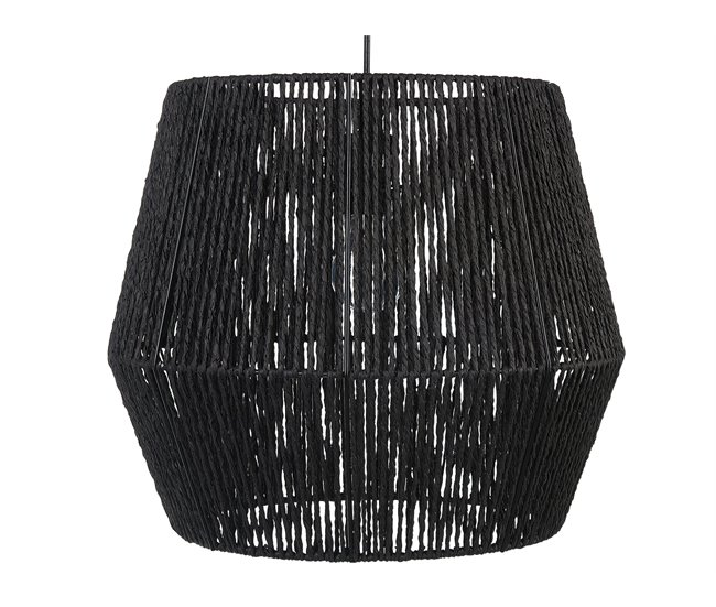 Beliani Candeeiro de tecto GWERU Preto