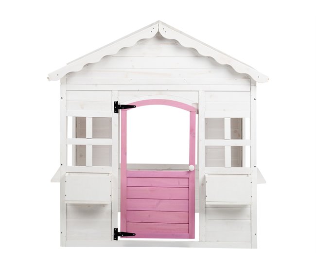 Beliani Casita de jardín NIKAIA Branco