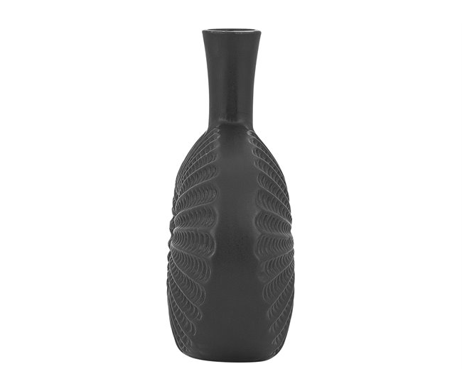 Beliani Jarrón decorativo ARWAD Preto