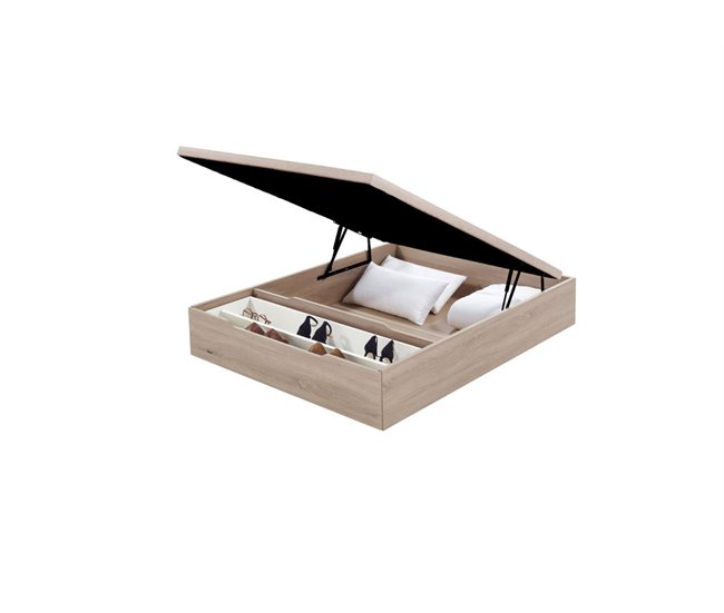Sommier FLEX BOX Sapateira - Roupeiro Horizontal - Cama com arrumação 