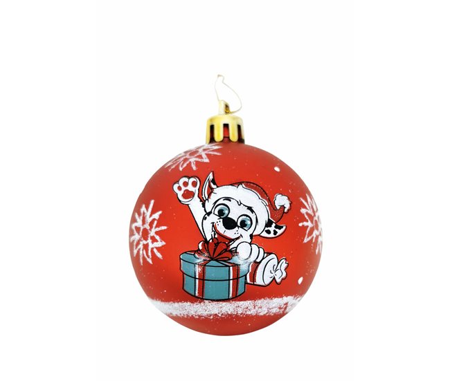 Bola de Natal Friendship Vermelho