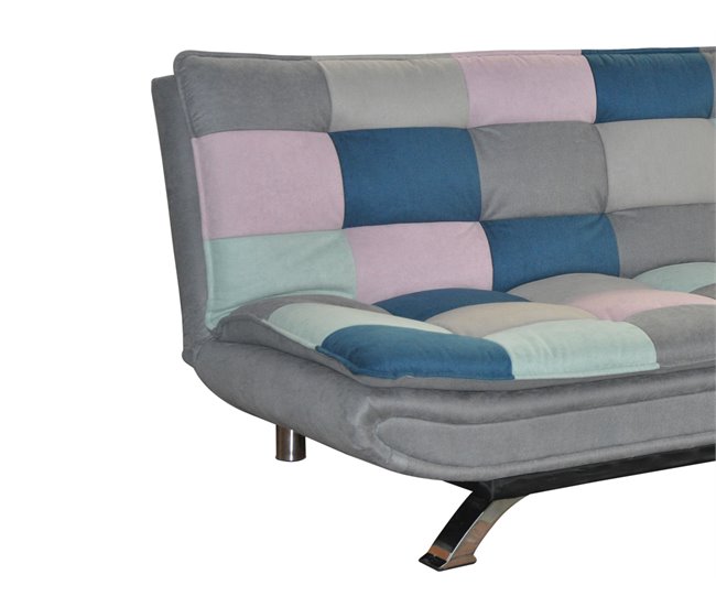 Sofá cama CERVANTES  3 lugares estampagem Estampado