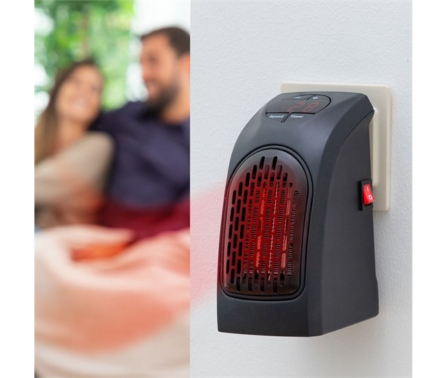 Aquecedor Termocerâmico Elétrico IG814847 Preto