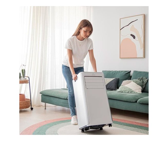 Ar condicionado portátil silencioso Cecotec Cecotec ForceClima 9100 Branco