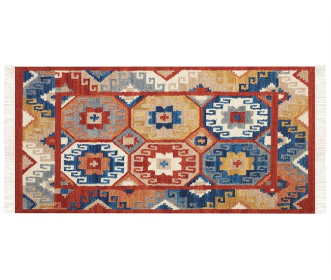 Beliani Kilim LUSARAT 80x150 Multicor