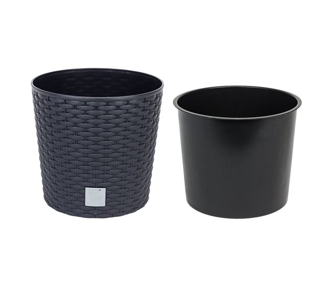 Pote de 8,7 litros com cubilete Antracite