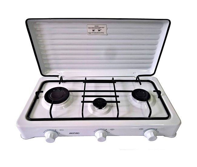 Fogão a Gás Portátil MPM KN-03/1K Branco