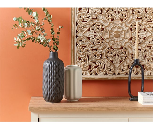 Beliani Jarro decorativo EMAR Preto