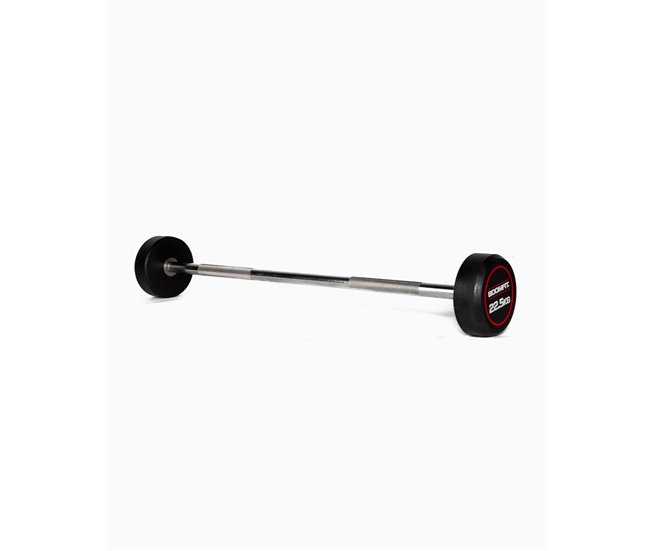 Barra Peso Fixo 22,5Kg - BOOMFIT Preto