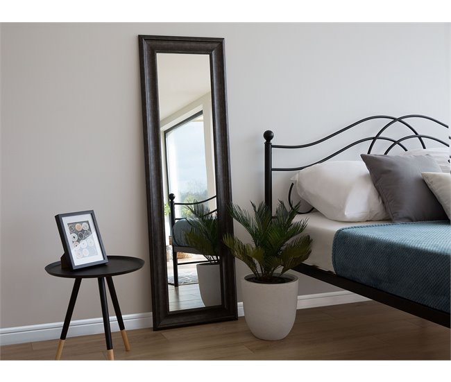 Beliani Espelho LUNEL 51x3 Branco