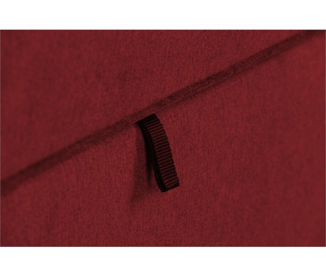 Chaise longue com cama ASTON Vermelho