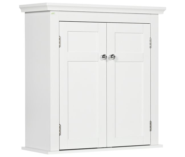 Armário de Parede Casa de Banho MDF kleankin Branco