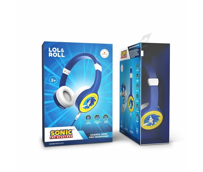 Auriculares de Diadema Lol&Roll Sonic Azul