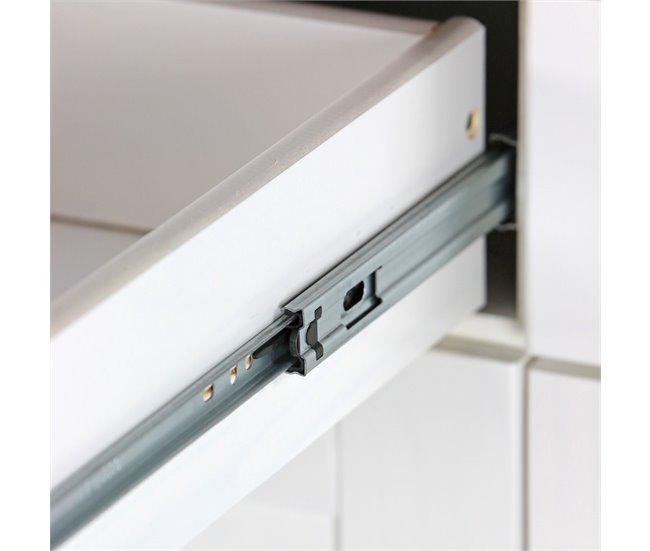Aparador com 2 portas e 2 gavetas Branco
