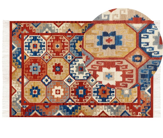Beliani Vintage LUSARAT 200x300 Multicor